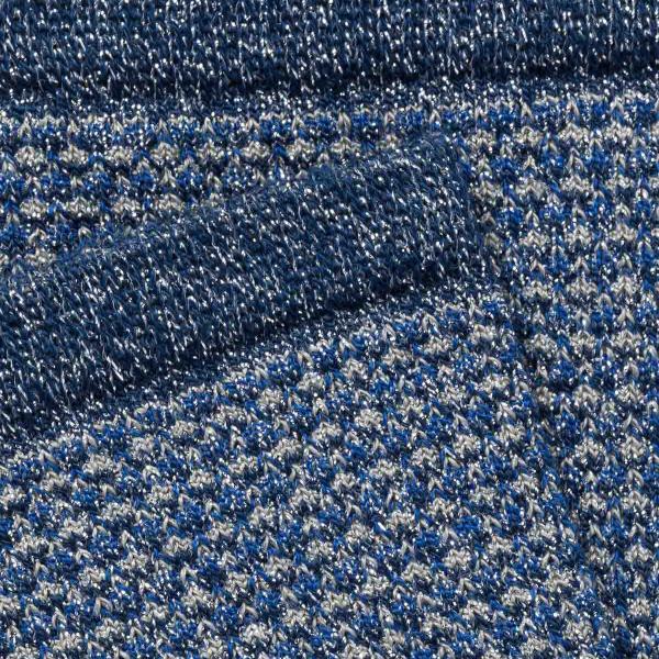 Detailansicht Strickmuster Socken Honey Indigo