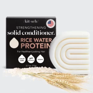 Reiswasser Protein Conditioner Bar von Kitsch